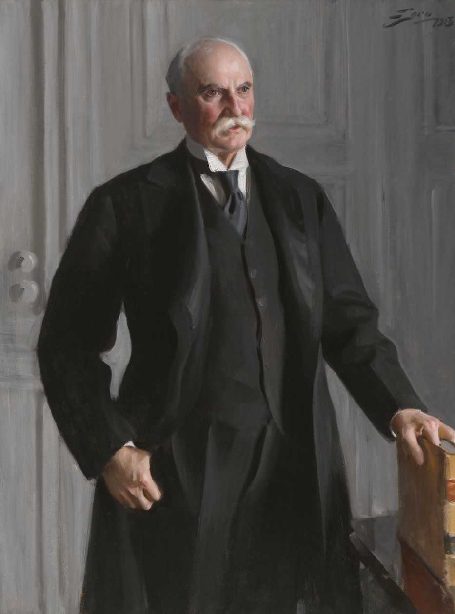 Nelson Wilmarth Aldrich, 1913. av Anders Leonard Zorn