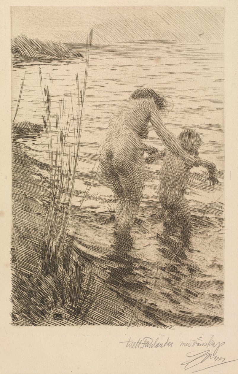 Først 1890. av Anders Leonard Zorn