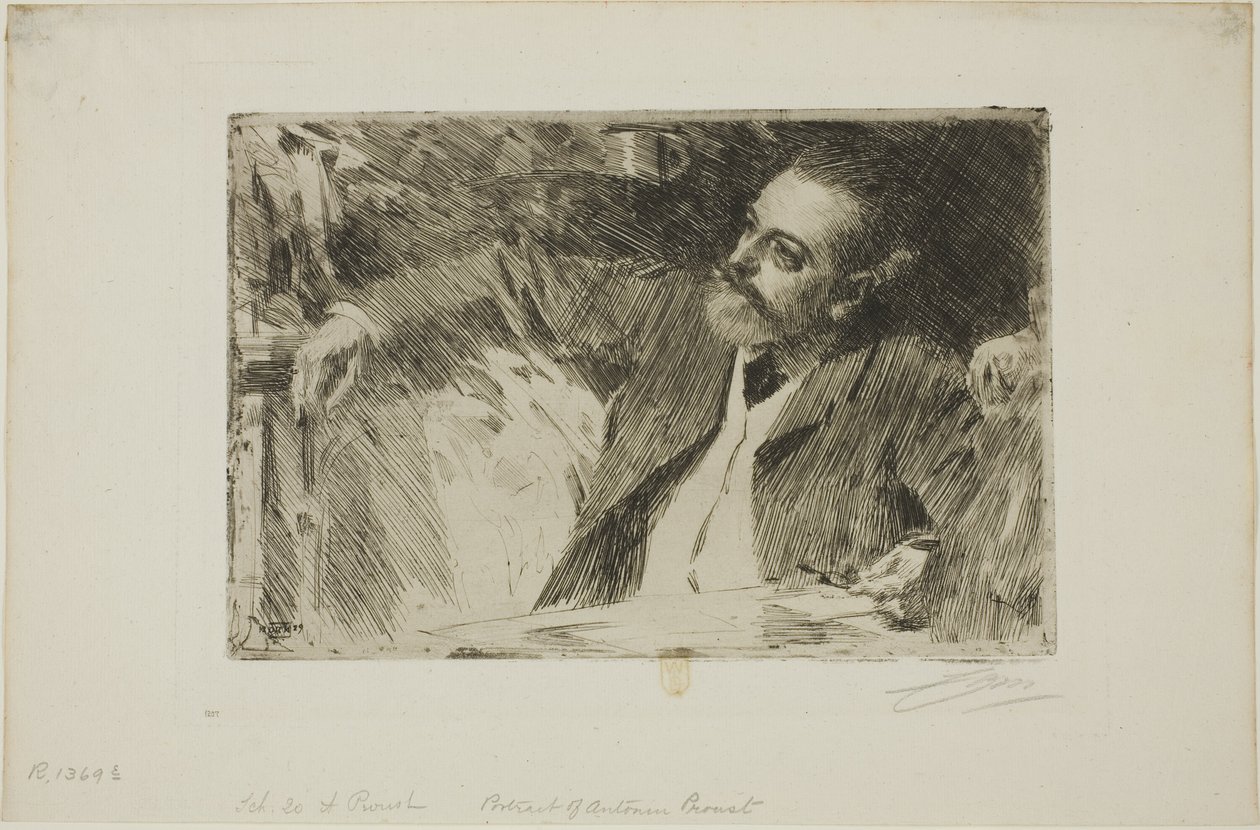 Antonin Proust av Anders Leonard Zorn