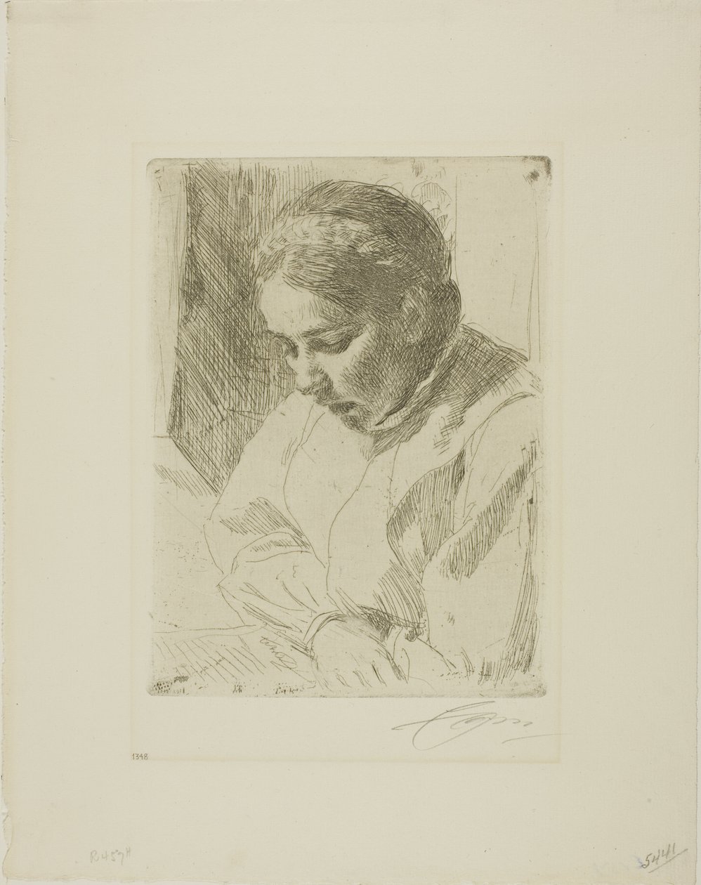 Ved bønn av Anders Leonard Zorn