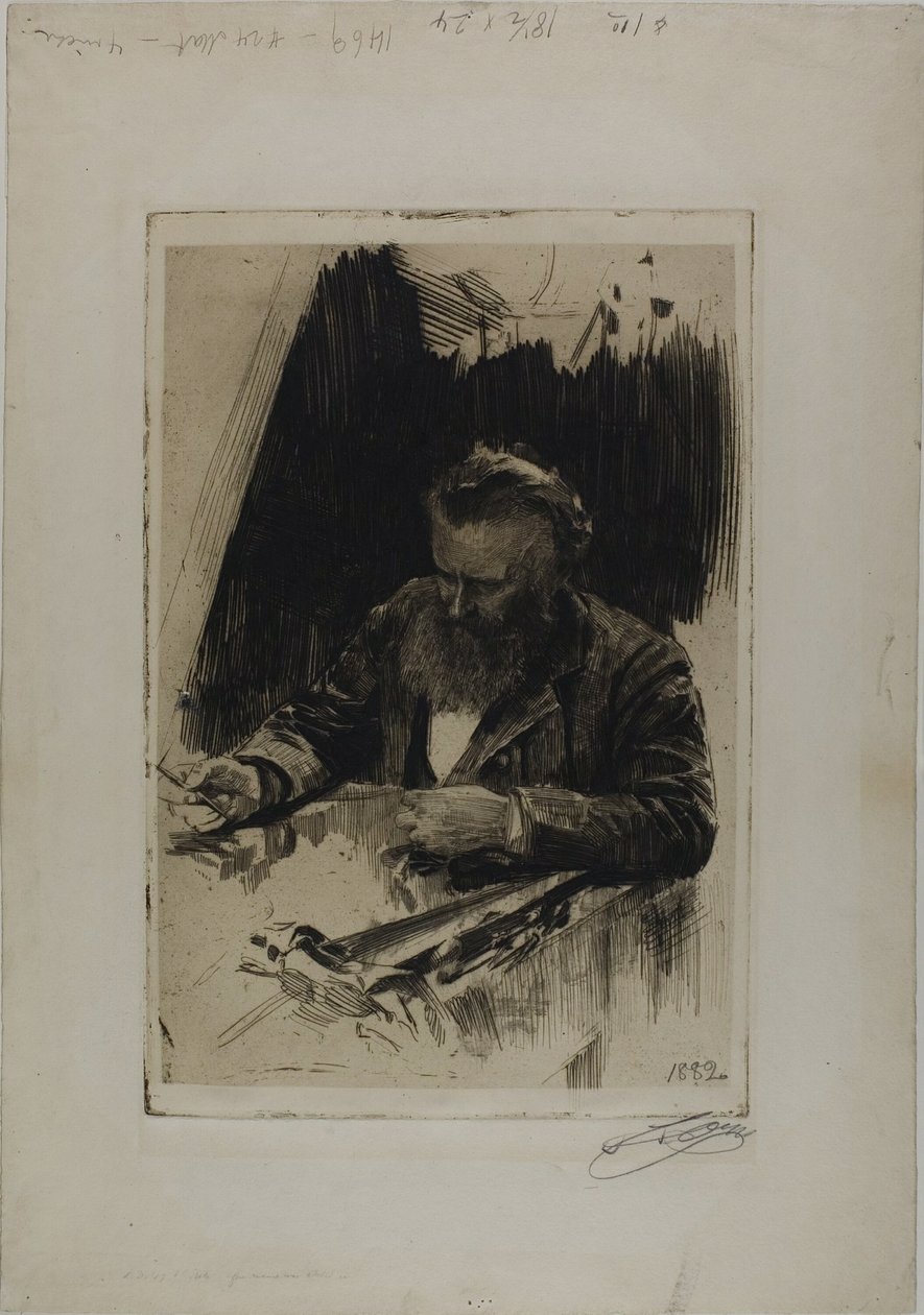 Axel Herman Haig III av Anders Leonard Zorn