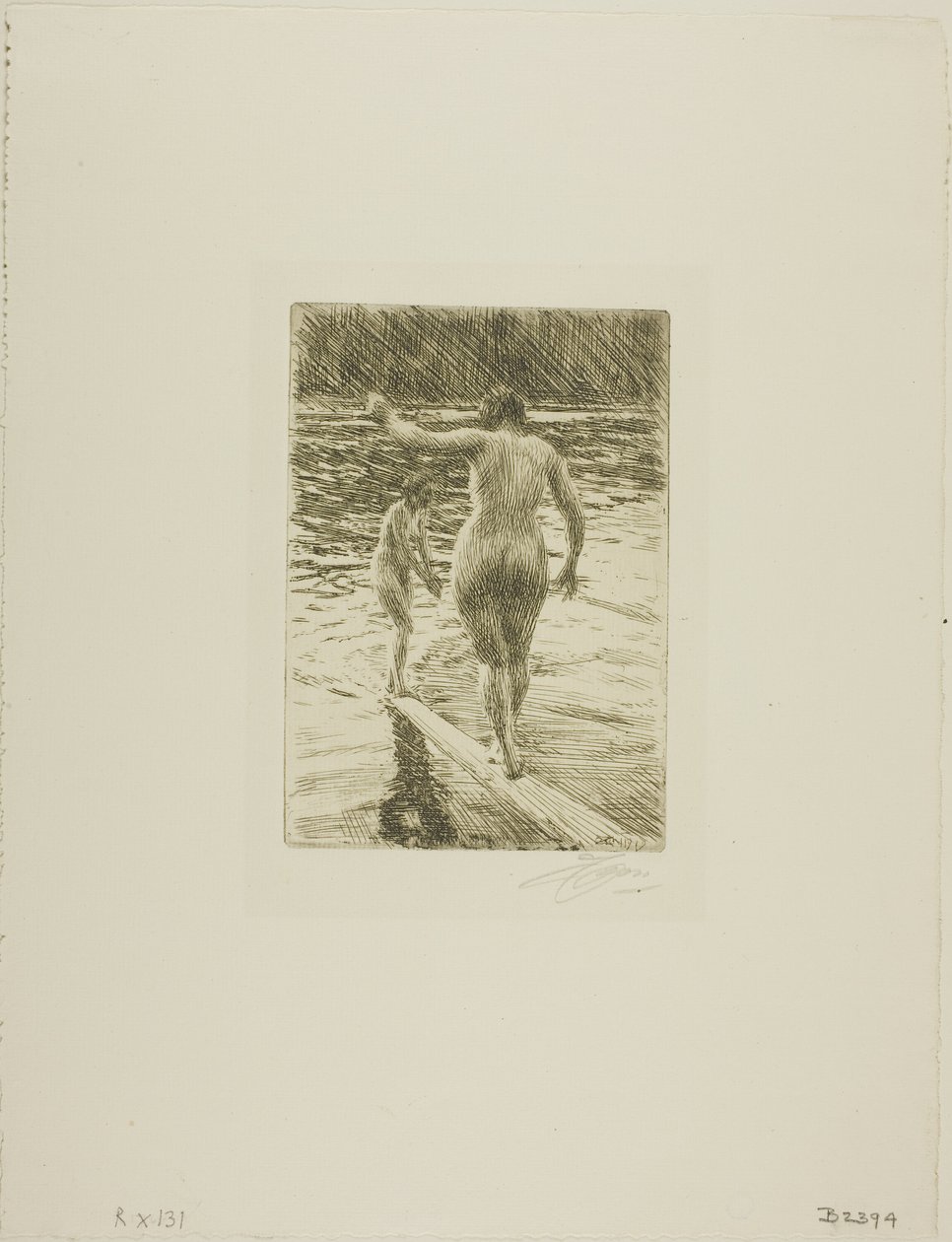 Balansere av Anders Leonard Zorn