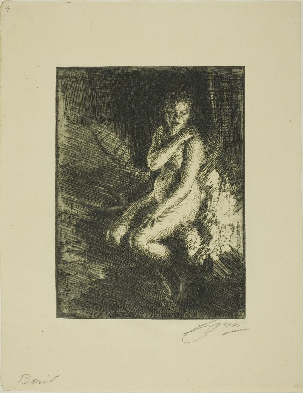 Berit av Anders Leonard Zorn