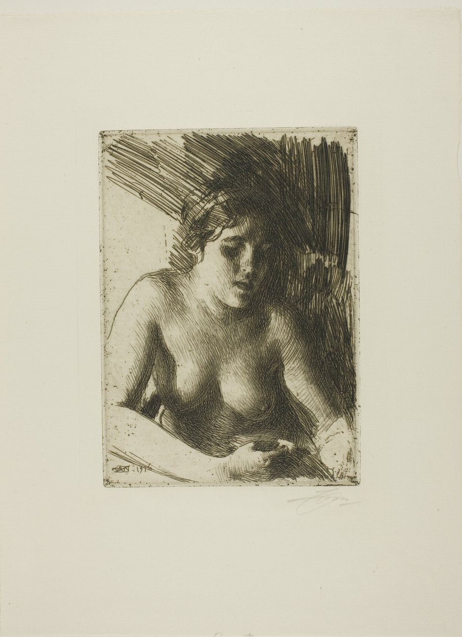 Bryst av Anders Leonard Zorn