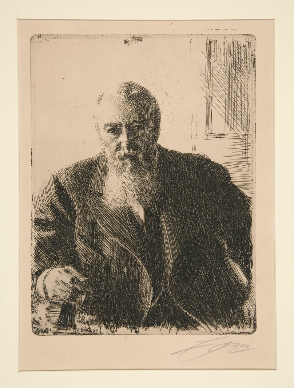 C. F. Liljekonvaljer av Anders Leonard Zorn