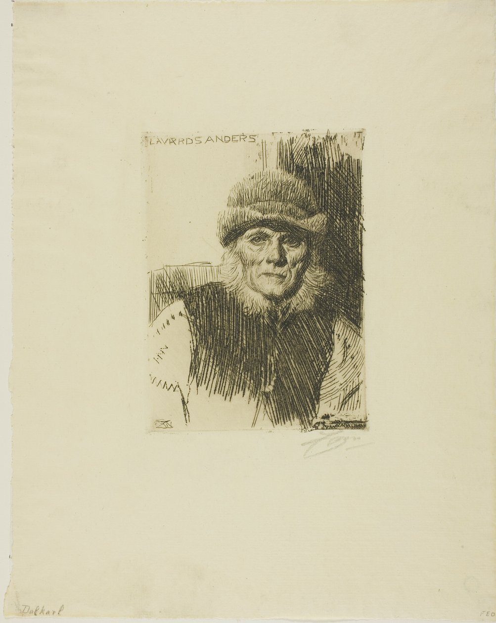 Dalecarlian Peasant (Lavards Anders) av Anders Leonard Zorn