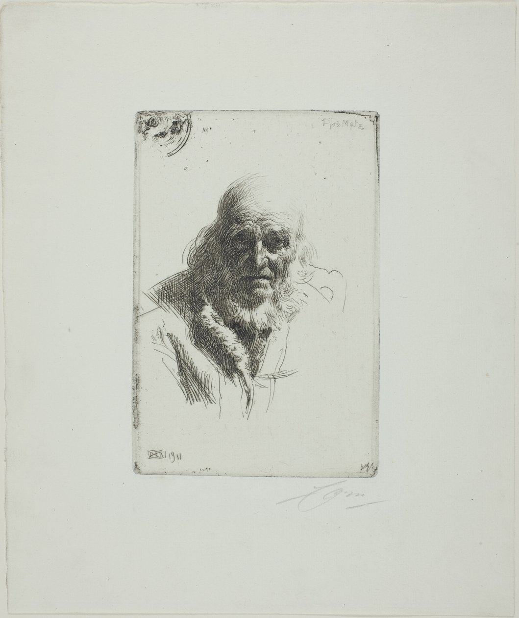 Djos Mats av Anders Leonard Zorn