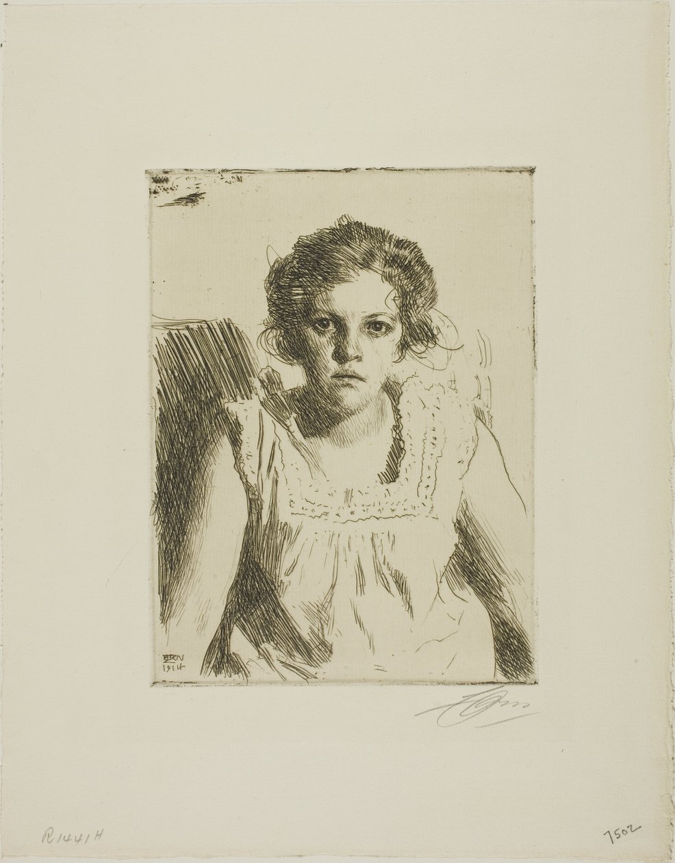 Frida av Anders Leonard Zorn