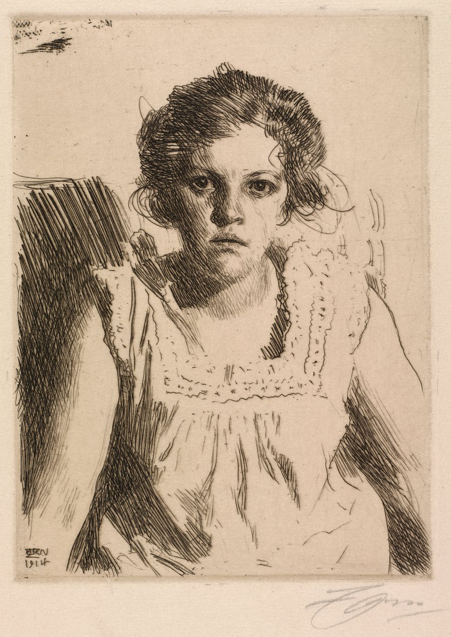Frida av Anders Leonard Zorn