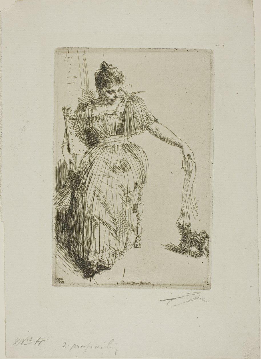 Gerida Hajibarg e av Anders Leonard Zorn