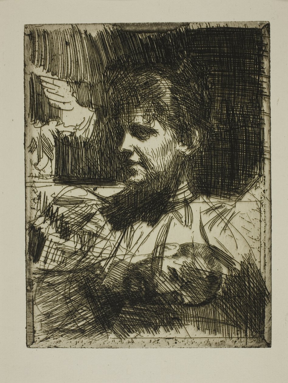Gerda Hagborg I ("Å behage") av Anders Leonard Zorn