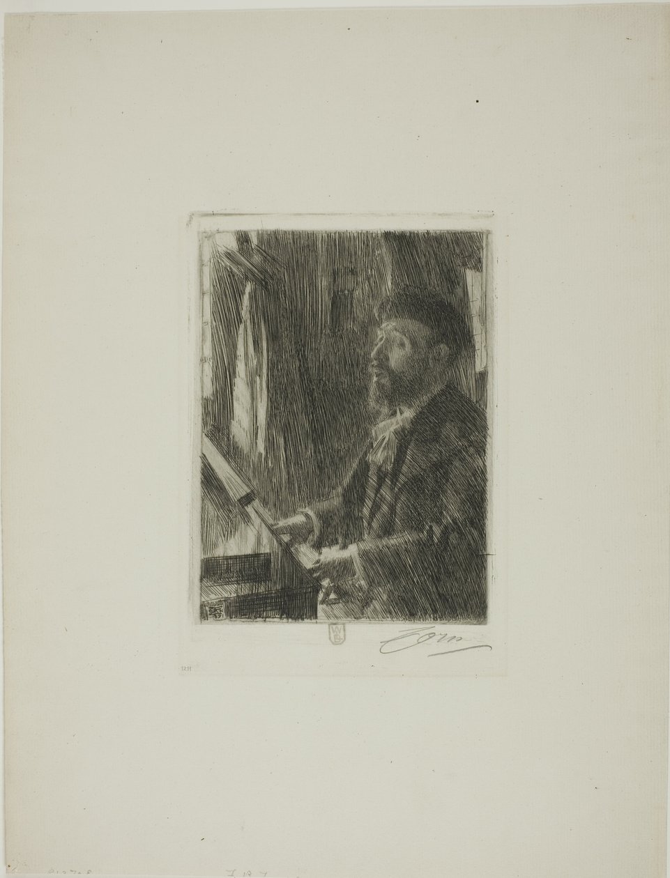 JB Faure av Anders Leonard Zorn