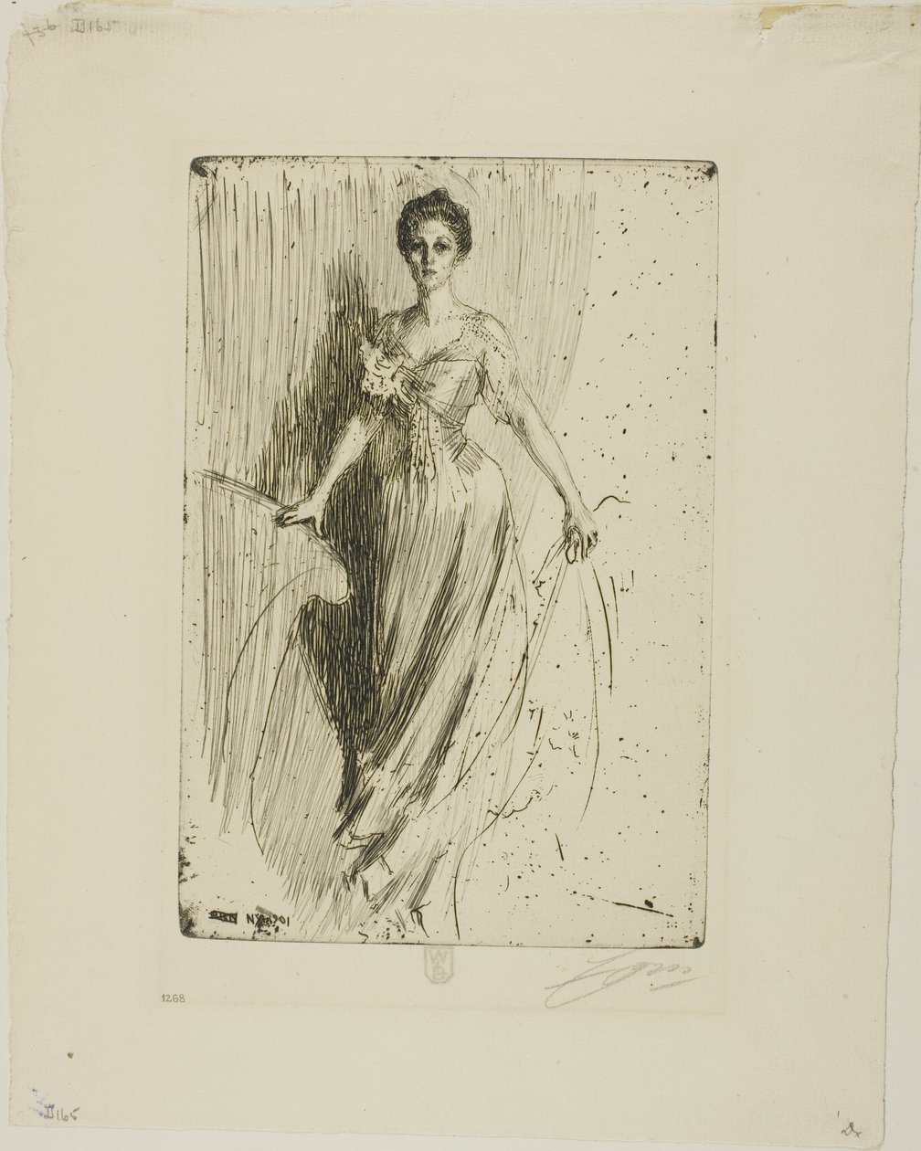 Frøken Lurman av Anders Leonard Zorn