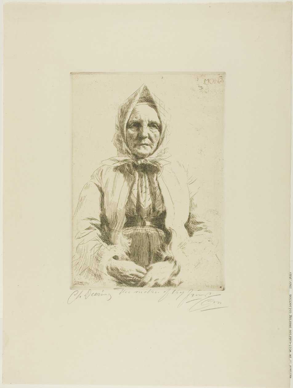 Mona av Anders Leonard Zorn