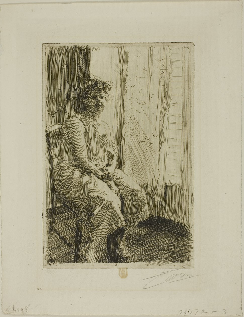 Morgen av Anders Leonard Zorn