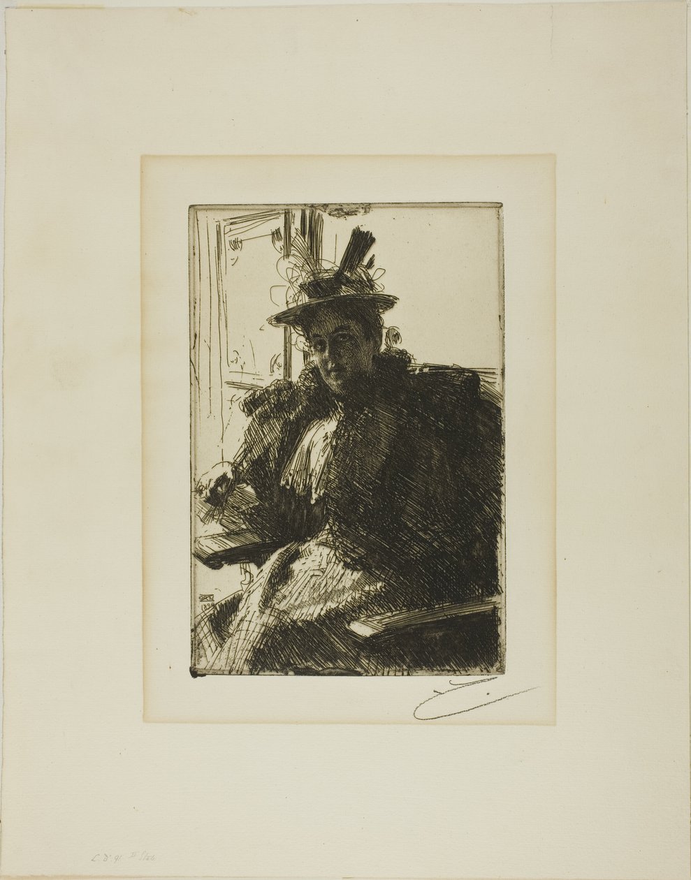 Fru Armor av Anders Leonard Zorn