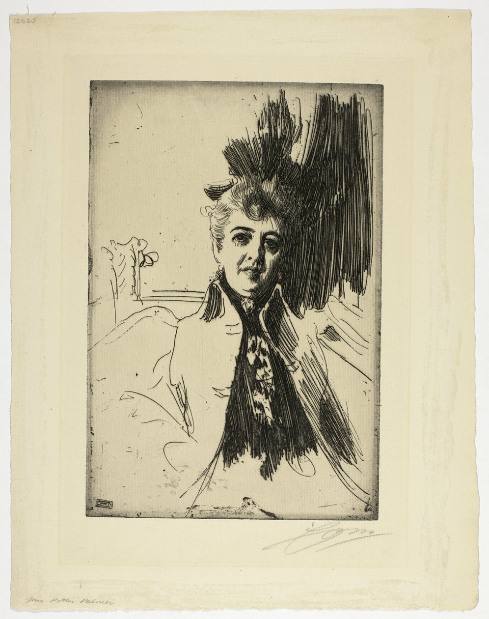 Fru Potter Palmer av Anders Leonard Zorn