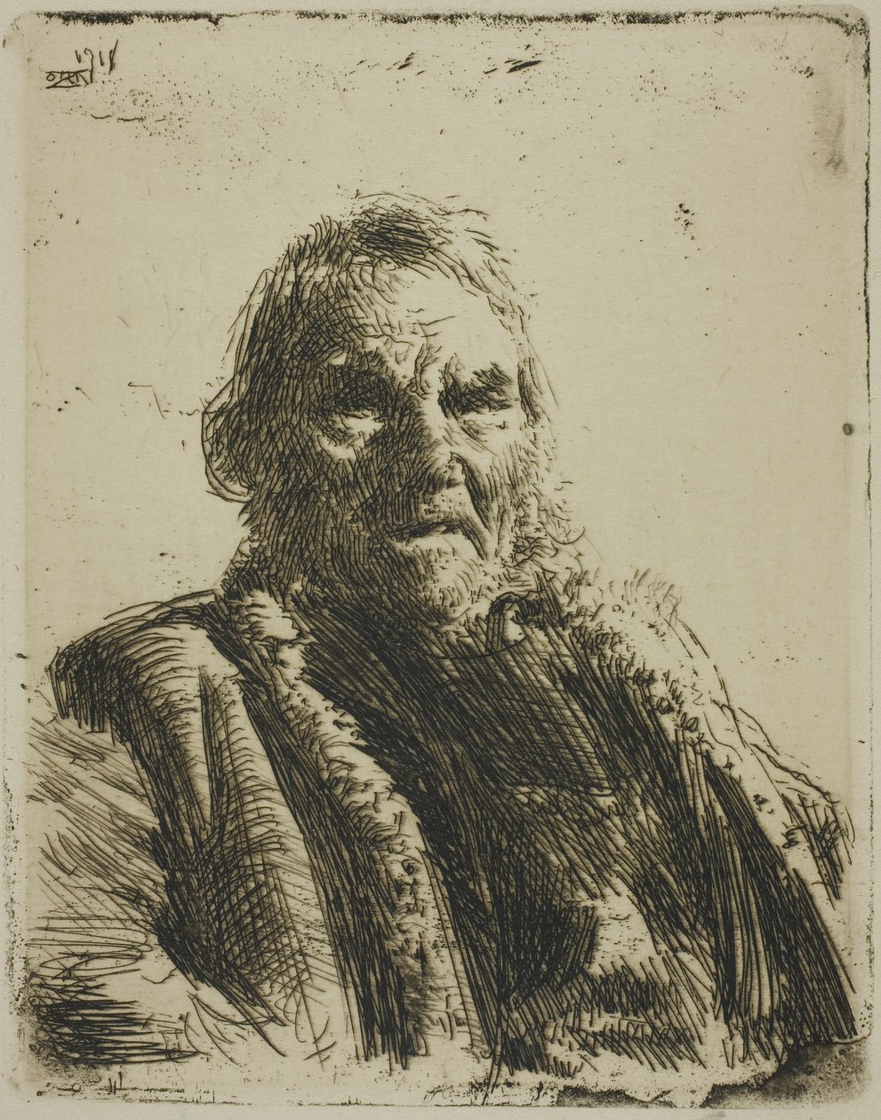 Old Soldier ("Prinsen") av Anders Leonard Zorn