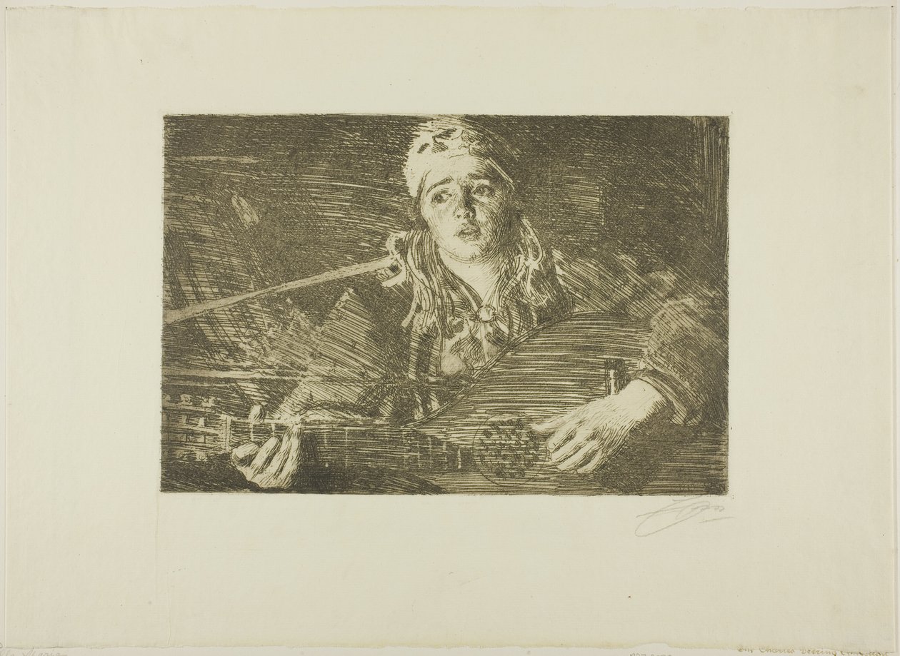 Ols Maria av Anders Leonard Zorn