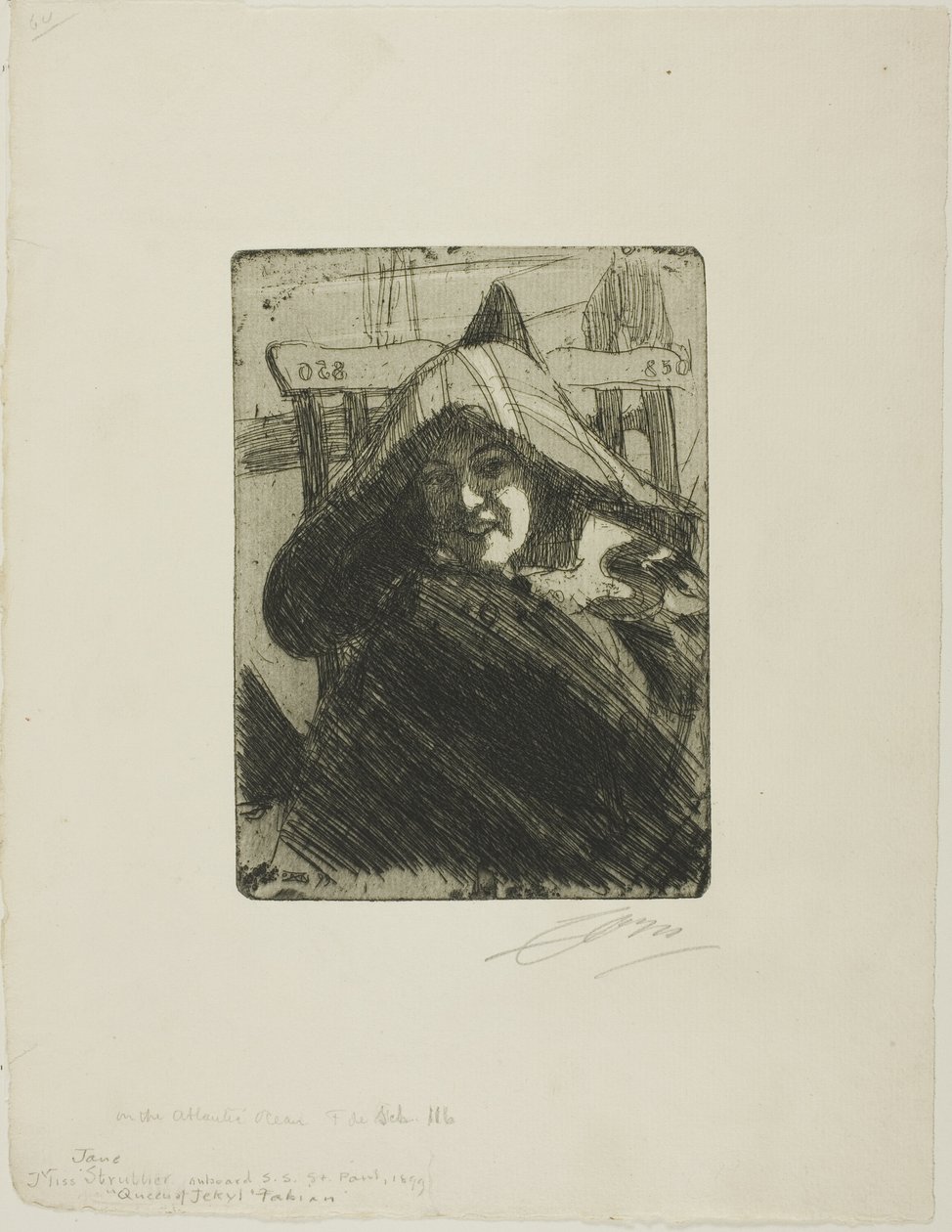 På Atlanterhavet av Anders Leonard Zorn