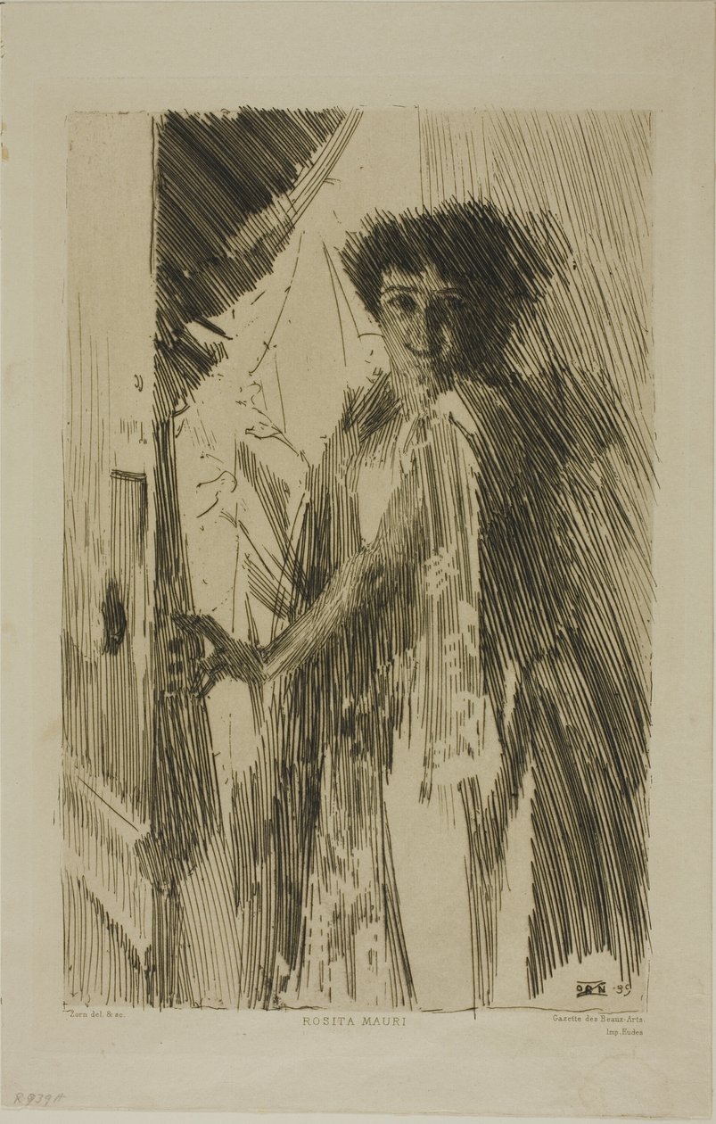 Rosita Mauri av Anders Leonard Zorn