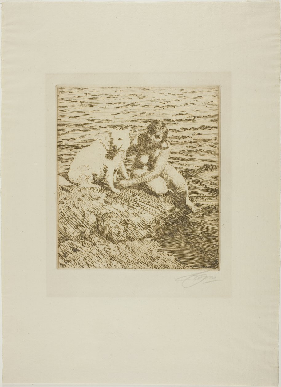 Sappo av Anders Leonard Zorn