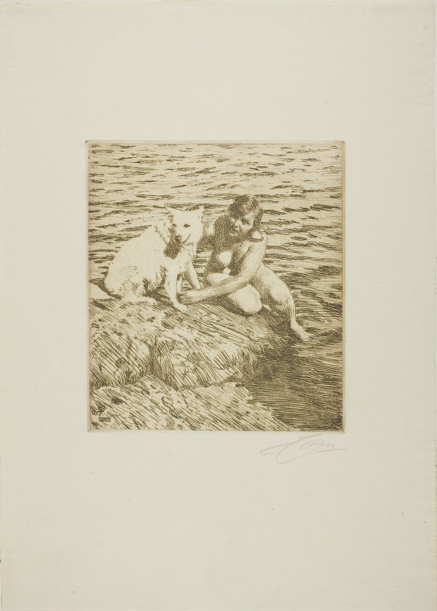 Sappo av Anders Leonard Zorn