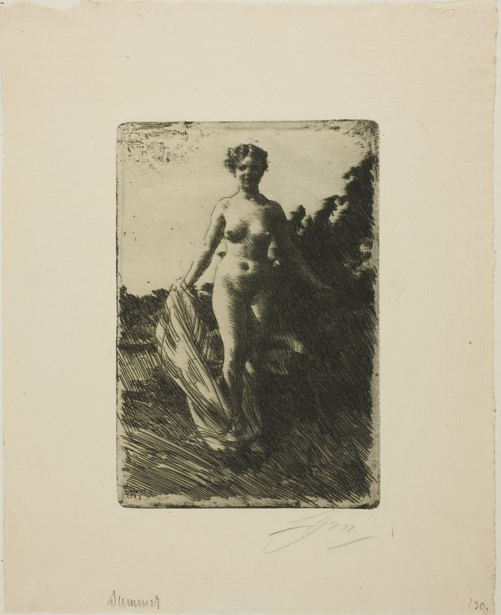 Sommer av Anders Leonard Zorn