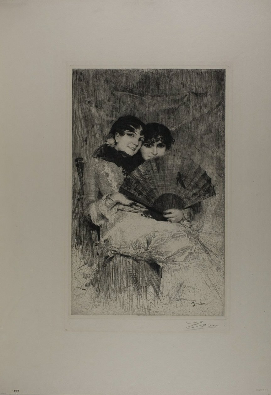 Kusinene av Anders Leonard Zorn