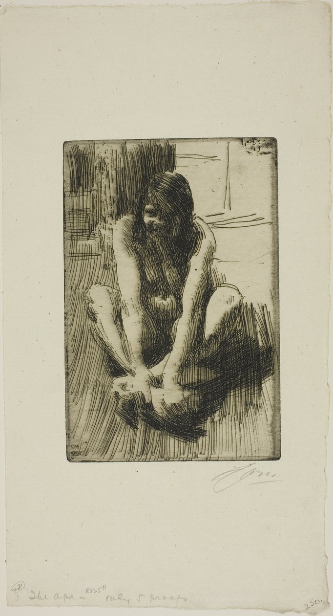 Frosken av Anders Leonard Zorn
