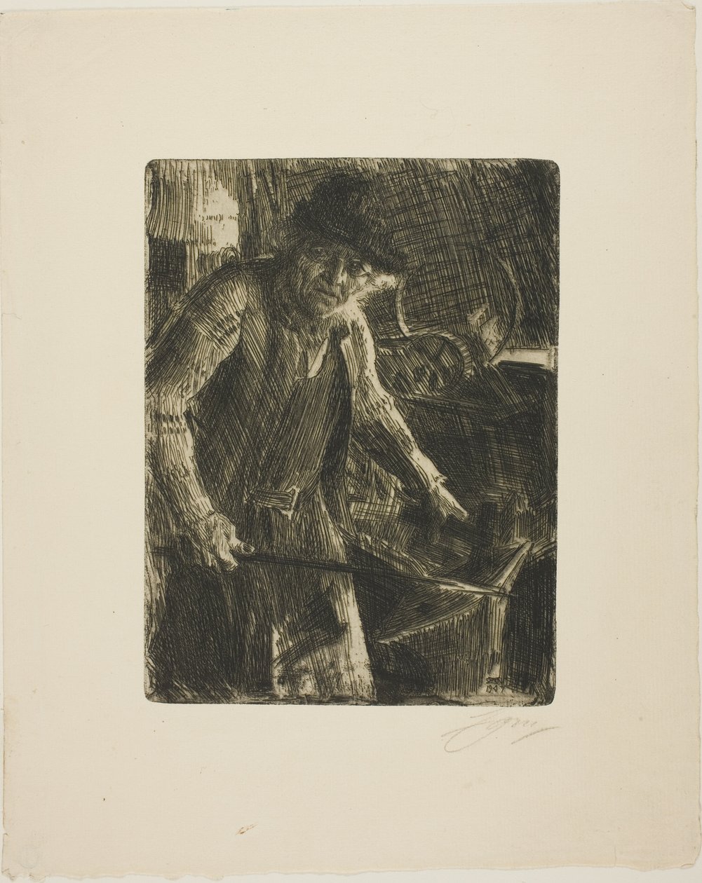 Mester-Smeden av Anders Leonard Zorn