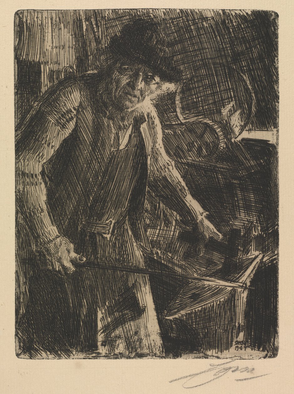 Mestersmeden av Anders Leonard Zorn