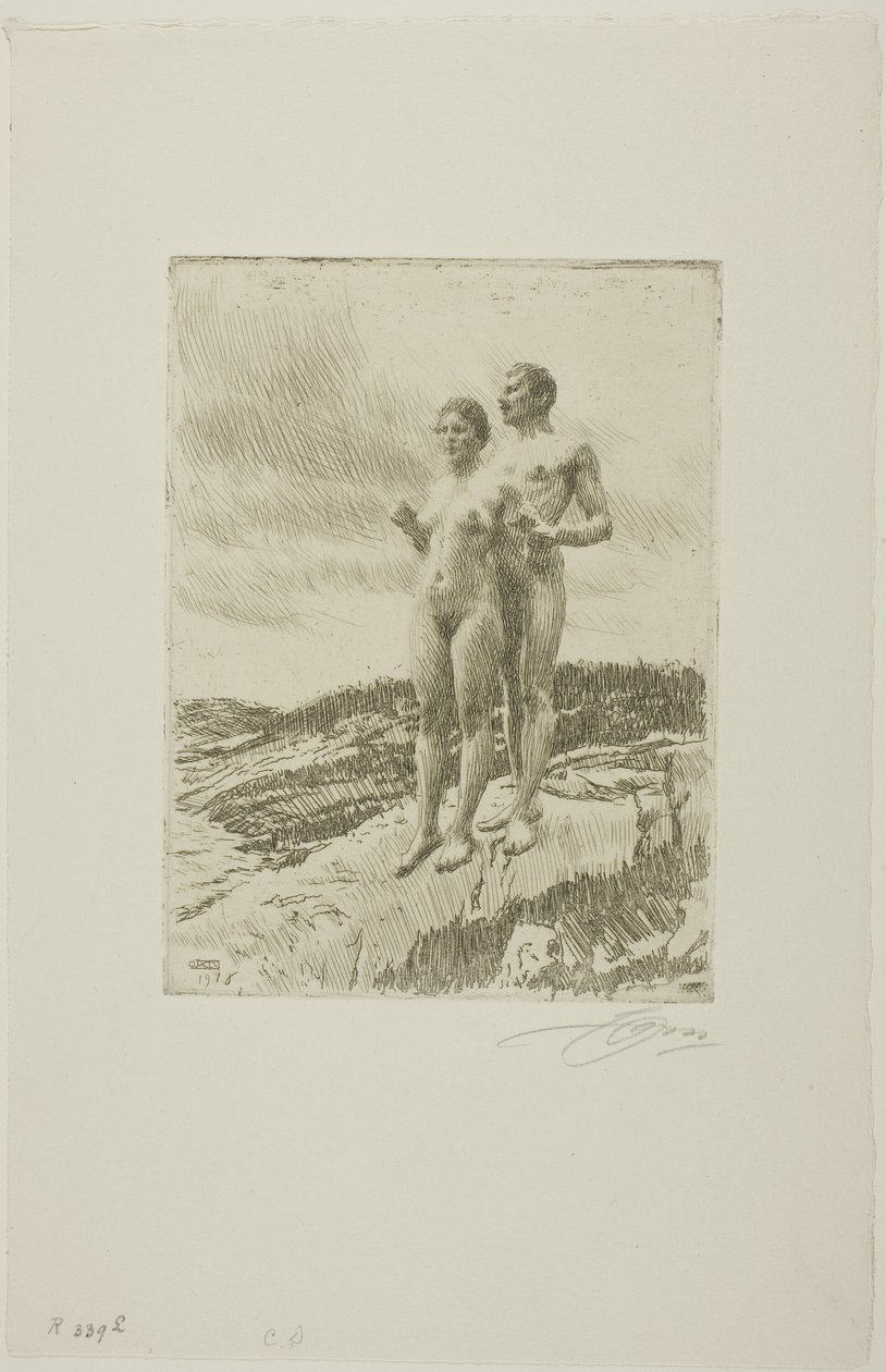 De to av Anders Leonard Zorn