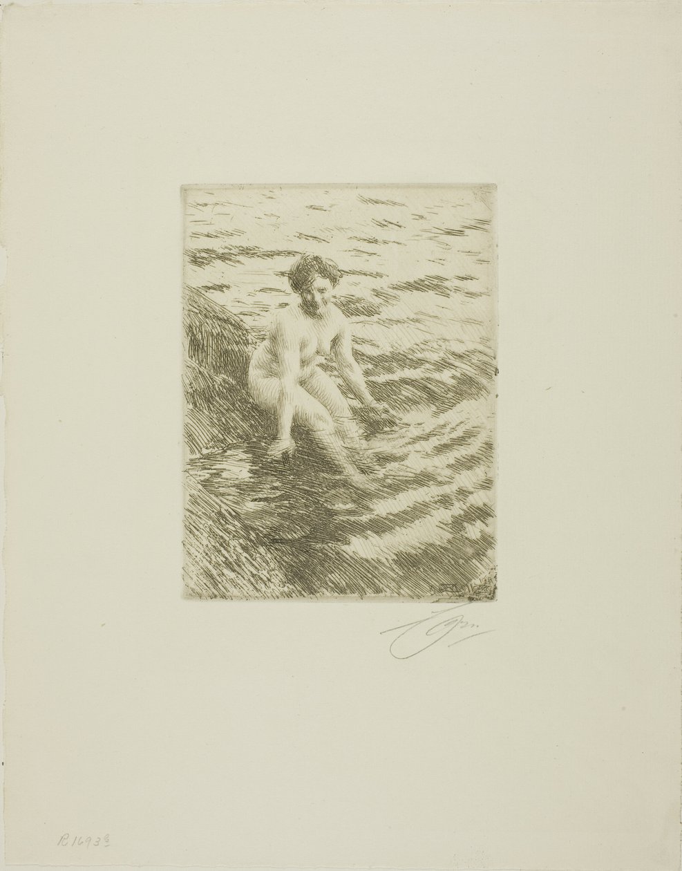 Våt av Anders Leonard Zorn