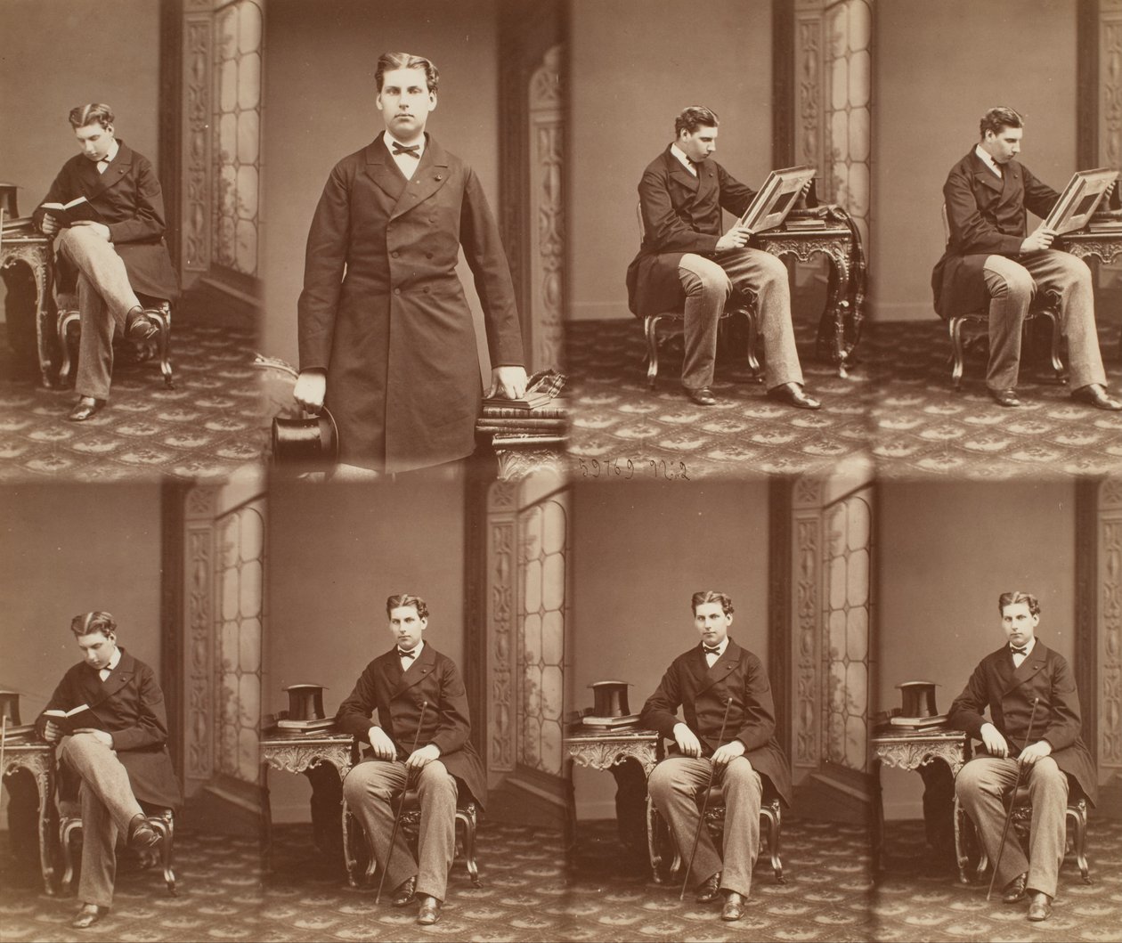 hertug av Coimbra av Andre Adolphe Eugene Disderi