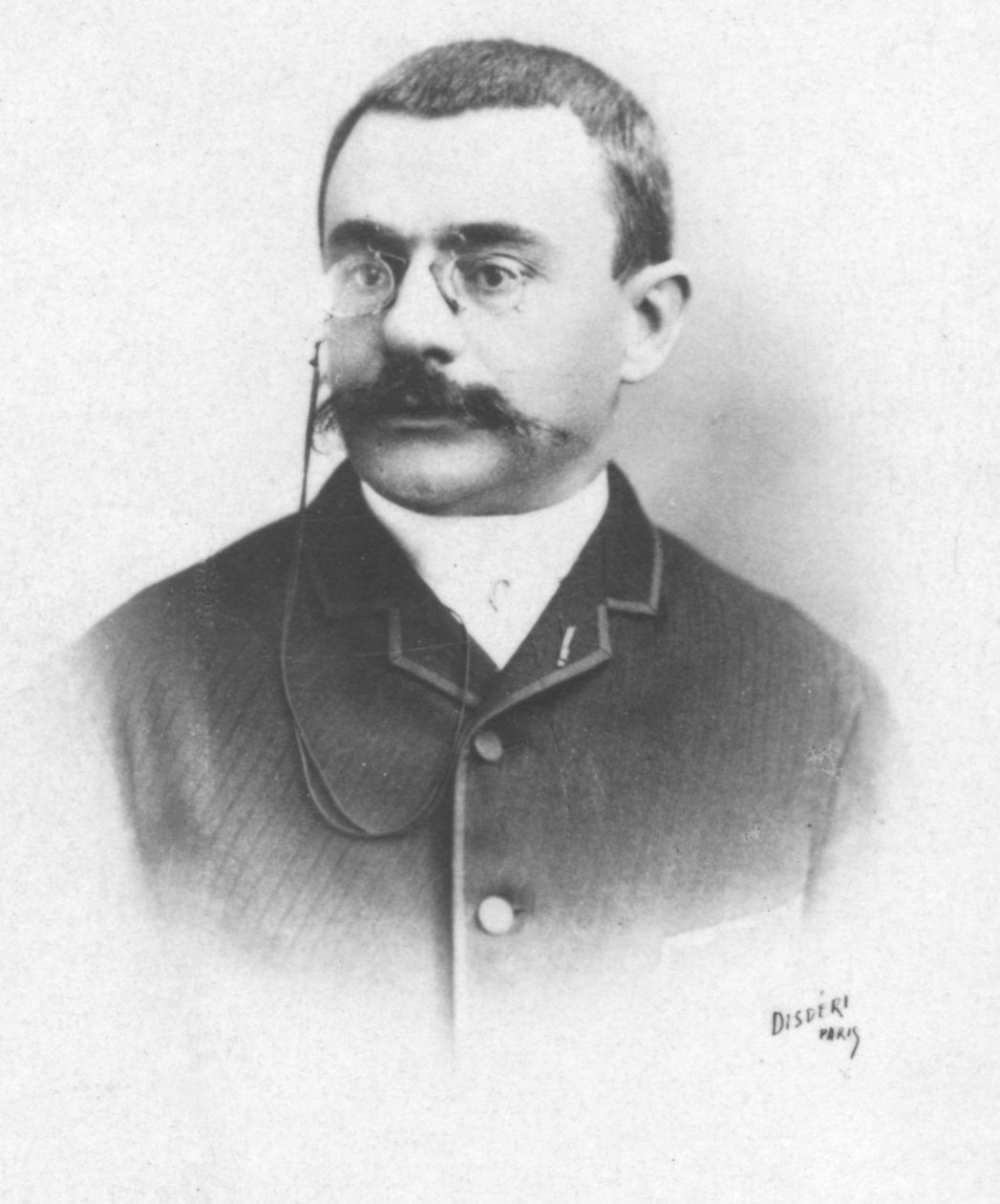 Delcasse, c1893 av Andre Adolphe Eugene Disderi