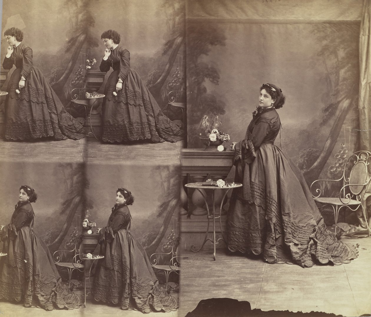 Finale, 1866. av Andre Adolphe Eugene Disderi
