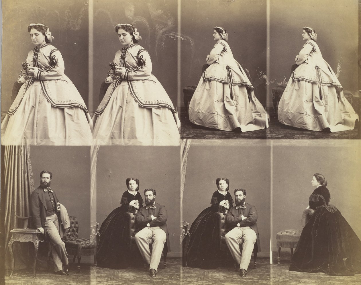 Heloise, 1863. av Andre Adolphe Eugene Disderi