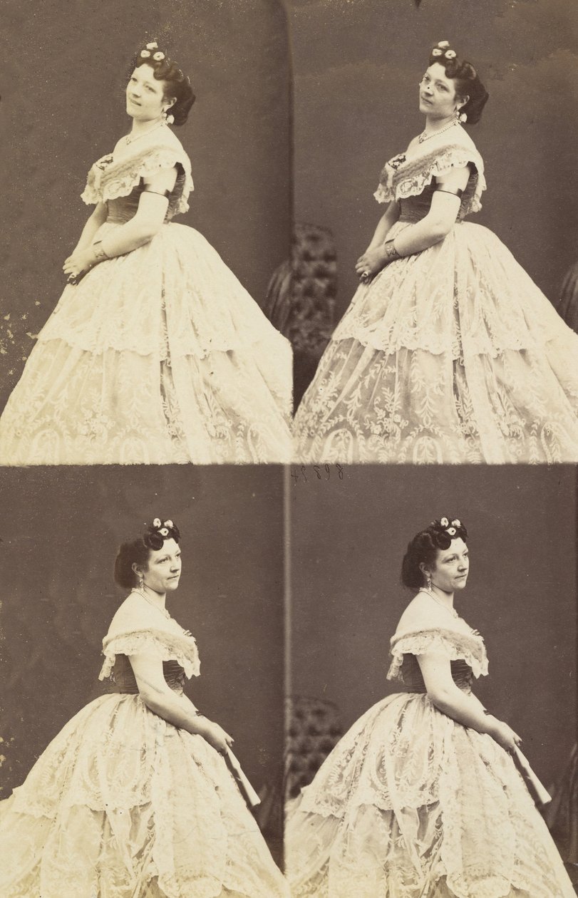 Honoune Keller, 1864-65. av Andre Adolphe Eugene Disderi