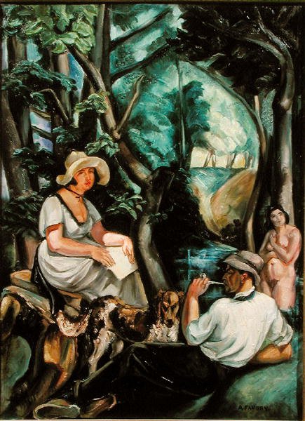 Ettermiddag i Quercy, 1920-21 av Andre Favory