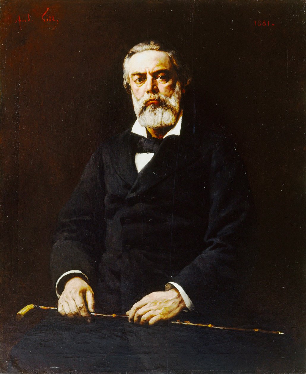 Portrett av Jules Vallès 1832-1885, 1881. av Andre Gill