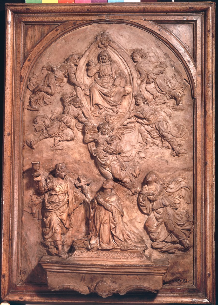 Skisse for Forteguerri Cenotaph (tre) av Andrea del Verrocchio