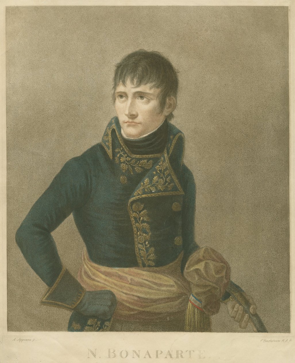 Napoleon I, 1800 av Andrea Appiani