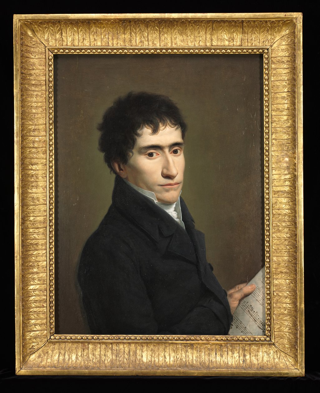 Portrett av en musiker, ca. 1800. av Andrea Appiani