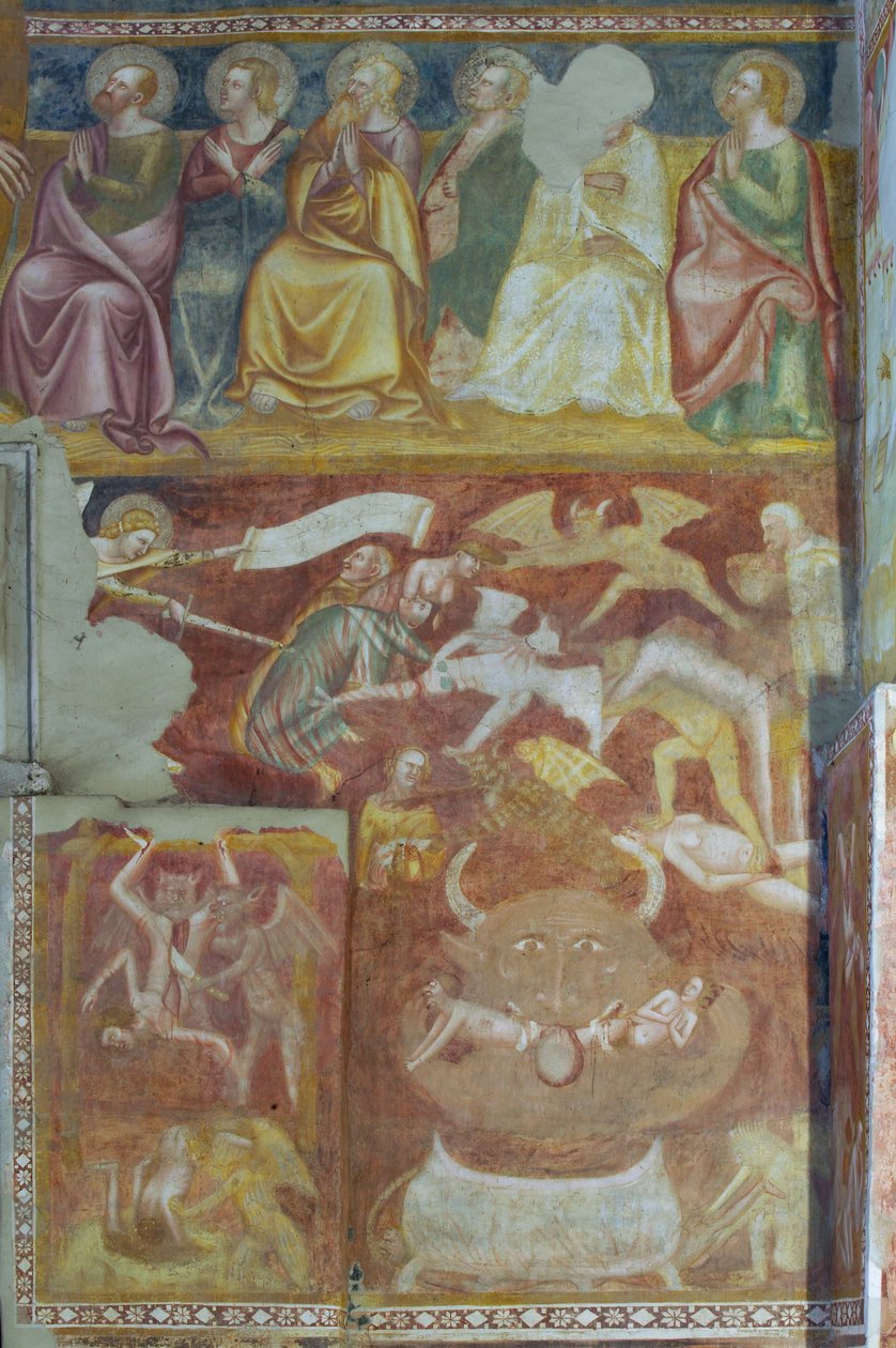 Tortures of the Damned (fresco) av Andrea De Bruni