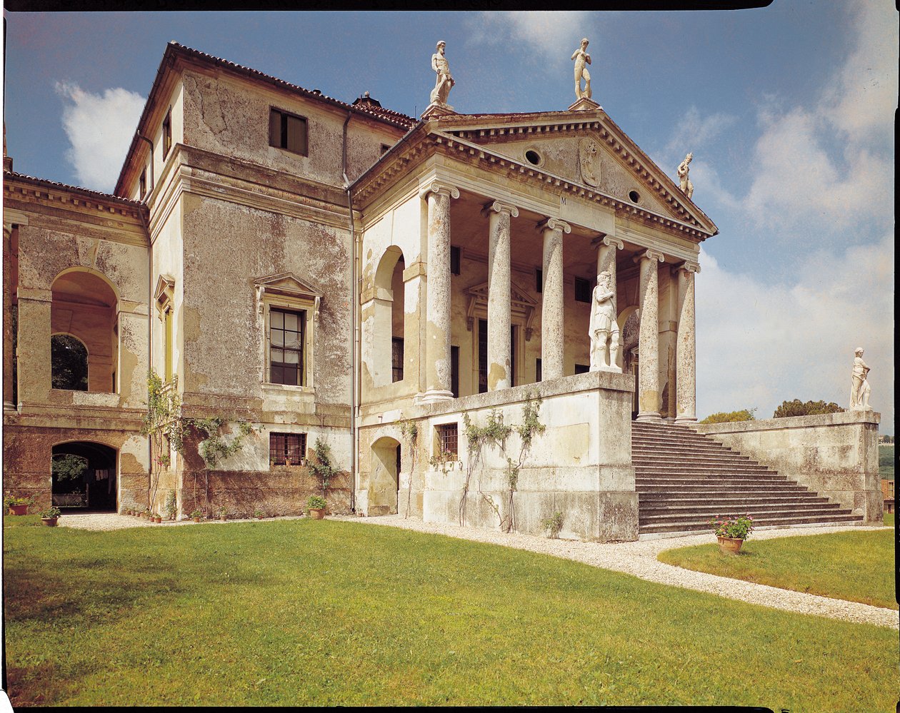 Utsikt over fasaden, ca. 1566-67 av Andrea Palladio