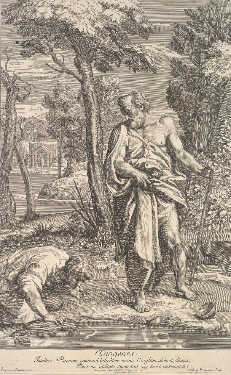 Diogenes, 1685-1734. av Andrea Procaccini
