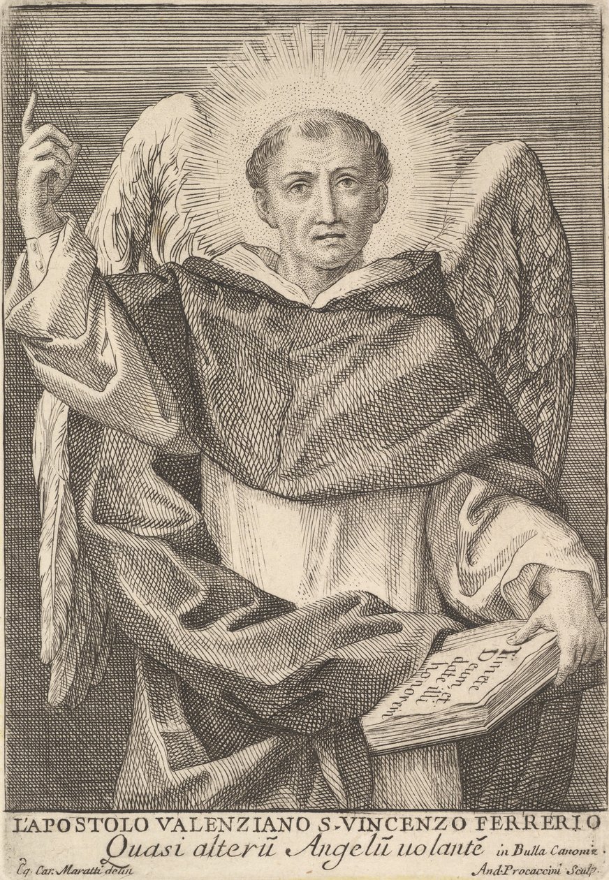 St. Vincent Ferrer. av Andrea Procaccini