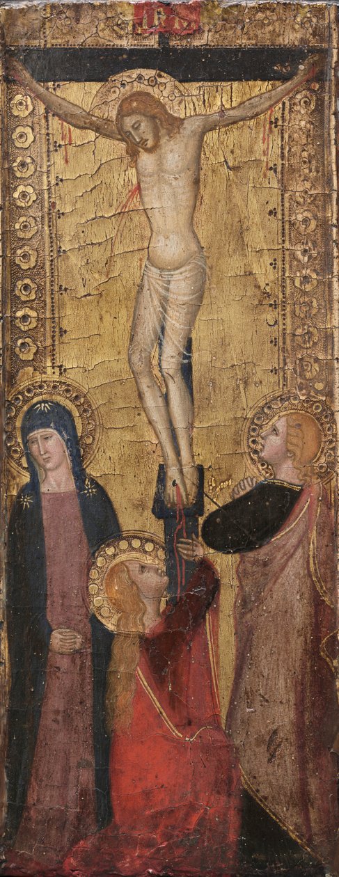 Korsfestelsen, ca. 1360-tallet. av Andrea da Firenze
