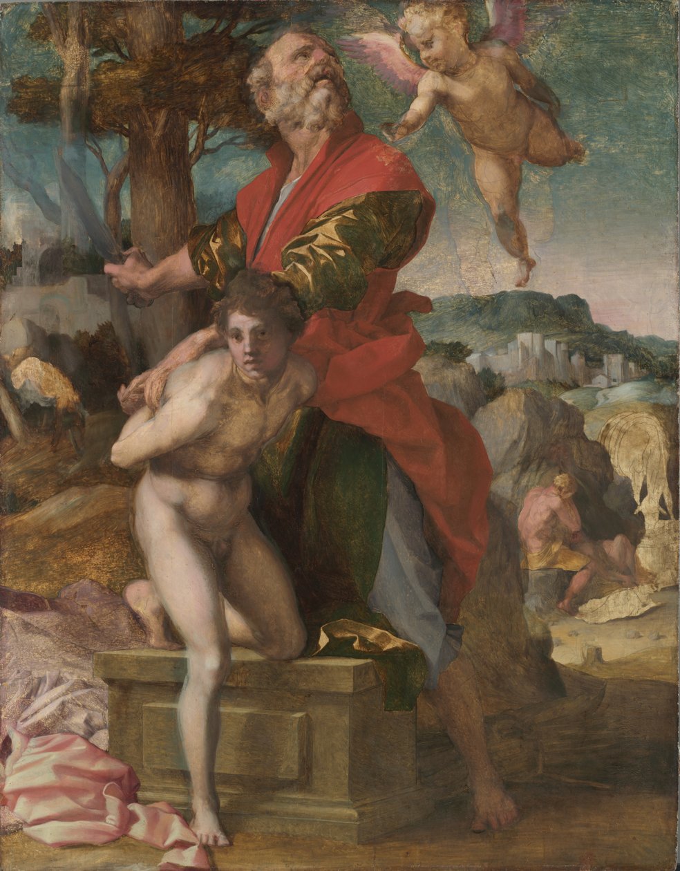 Isaks offer, ca. 1527. av Andrea del Sarto